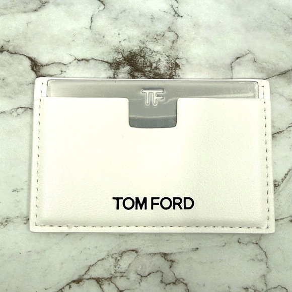 Tom Ford Accessories - Tom Ford White Card Holder Card Mirror New